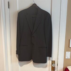 Armani Collezioni elegant Black Men's Suit 38R